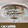 Иконка orion leuchten DLU 2327/3/35 Patina Sheraton ceiling light, 35cm, antique brass finish светильник