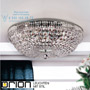 Иконка orion leuchten DLU 2327/8/65 chrom Sheraton ceiling light, 65cm, chrome finish светильник