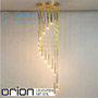 Иконка orion leuchten DLU 2335/16/44 gold Spiral chandelier, 16 lamps, 24K gold plated светильник