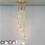 Иконка orion leuchten DLU 2335/8/30 gold Spiral chandelier, 8 lamps, 24K gold plated светильник