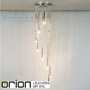 Иконка orion leuchten DLU 2336/8/30 chrom Spiral chandelier with crystal balls, 8 lamps, chrome finish светильник