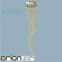 Иконка orion leuchten DLU 2345/60L/18/3,4m gold Spiral chandelier with crystal balls, 18 lamps, 24K gold finish светильник