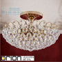 Иконка orion leuchten DLU 2410/6/55 gold KRISTALL KLASSISCH ceiling light, 6 lamps, 24K gold plated with crystal balls светильник