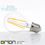 Иконка orion leuchten E27/8W klar LED *FO* LED A65 bulb, 8W, dimmable лампочка