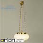 Иконка orion leuchten HL 6-1020 Patina/337 champ glänzend Wiener Nostalgie pendant light, antique brass finish, shiny champagne glass светильник