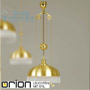 Иконка orion leuchten HL 6-1159/2 MS-Zug St&auml;bchenserie pendant light with pulley, satin brass finish светильник