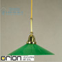 Иконка orion leuchten HL 6-1214/1 MS/365 grün Artdesign single pendant lamp, Shiny Brass finish, with green glass, 30cm светильник