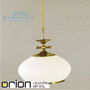 Иконка orion leuchten HL 6-1270 Patina-Kabel/386 opal-Patina Empire pendant lamp, antique brass finish, 32cm светильник