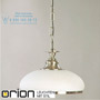Иконка orion leuchten HL 6-1342 satin/Kette/414 opal/satin Landhaus pendant light, Satin Chrome finish with white opal glass светильник
