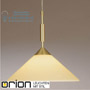 Иконка orion leuchten HL 6-1403/1 MS-matt/446 champ Artdesign single pendant lamp, Brushed Brass finish & champagne glass shade, dia 30cm светильник