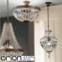 Иконка orion leuchten HL 6-1498/1 Antik/Kristall Arila Pendant, Antique Finish with 1 lamp светильник