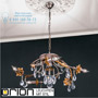 Иконка orion leuchten HL 6-1600/5 silber-gold Miramare pendant lamp, silver-gold finish, 5 lamps светильник
