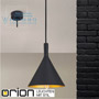 Иконка orion leuchten HL 6-1627 schwarz-gold Gunda pendant light, black & gold finish, small светильник