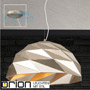 Иконка orion leuchten HL 6-1643/3 gold Origami pendant light, 3 lamps, gold finish светильник
