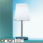 Иконка orion leuchten LA 4-1008/1 satin/452 opal Konus Table Lamp, 1 lampholder, satin chrome finish настольная лампа