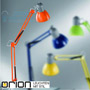 Иконка orion leuchten LA 4-1060 orange Nemo Job Lamp with clip, orange настольная лампа