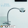 Иконка orion leuchten LA 4-1134/1 satin Mira LED clip lamp, satin chrome finish настольная лампа