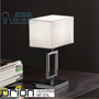 Иконка orion leuchten LA 4-1135/1 chrom Elda table lamp, chrome finish, with white shade настольная лампа