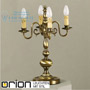 Иконка orion leuchten LA 4-447/4 Patina Flemish style table lamp, 3 lampholders, Antique Brass finish настольная лампа