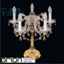 Иконка orion leuchten LA 4-476/5 MT-gold/A Maria Theresia table lamp, 5 lamps, 24K gold plated настольная лампа