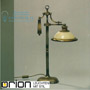 Иконка orion leuchten LA 4-598/1 Patina/354 champ Austrian Old Lamp Desk Lamp, Antique Brass finish with champagne glass shade настольная лампа