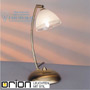 Иконка orion leuchten LA 4-987/1 gold-matt/438 klar-matt Opaldesign table lamp, 1 lamp, brushed gold with frosted glass настольная лампа