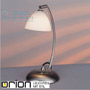 Иконка orion leuchten LA 4-987/1 satin/438 opal Opaldesign table lamp, 1 lamp, satin chrome with opal glass настольная лампа