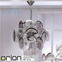 Иконка orion leuchten LU 1108/10 chrom/293 rauch Rauchglas chandelier, 10 lamps, chrome finish светильник