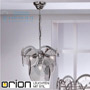 Иконка orion leuchten LU 1108/3+1 chrom/293 rauch Rauchglas chandelier, 4 lamps, chrome finish светильник