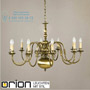 Иконка orion leuchten LU 1238/10 Patina - ohne Adler Classic flemish chandelier, 10 lamps, Antique Brass finish, without eagle светильник