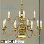 Иконка orion leuchten LU 1239/8+4 MS - ohne Adler Classic flemish chandelier, 8+4 lamps, Shiny Brass finish, without eagle светильник