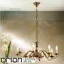 Иконка orion leuchten LU 1285/8 Patina Chandelier flemish style, 8 lamps, Antique Brass finish светильник