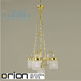 Иконка orion leuchten LU 1387/3+1 MS St&auml;bchenserie chandelier, 4 lamps, shiny brass finish светильник