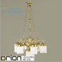 Иконка orion leuchten LU 1387/6+1 Patina St&auml;bchenserie chandelier, 7 lamps, antique brass finish светильник