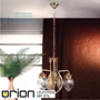 Иконка orion leuchten LU 1440/3 gold/411 klar-Schliff Budapest chandelier, 3 lights in 24K gold plated finish with clear cut glasses подвесной светильник