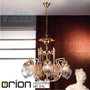 Иконка orion leuchten LU 1440/7 gold/411 klar-Schliff Budapest chandelier, 7 lights in 24K gold plated finish with clear cut glasses светильник