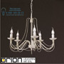 Иконка orion leuchten LU 1531/5 Elfenbein-gold Vela chandelier, 5 lamps, ivory finish светильник
