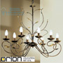 Иконка orion leuchten LU 1571/8 Antik Luca chandelier, Antique finish светильник