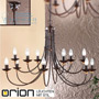 Иконка orion leuchten LU 1632/6+6 Antik Giovanni Chandelier with 12 lamps, Antique finish светильник
