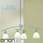 Иконка orion leuchten LU 1696/2+2 satin Susan pendant light with 2+2 shades, satin chrome finish светильник
