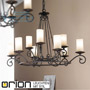 Иконка orion leuchten LU 1K/3615/6+3 Antik Rusticka Chandelier with 9 lamps, antique finish светильник