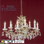 Иконка orion leuchten LU 2143/6+3 gold Hirohito crystal chandelier, 6+3 lamps and 24K gold plated светильник