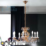 Иконка orion leuchten LU 2143/8 gold Hirohito crystal chandelier, 8 lamps and 24K gold plated светильник
