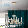 Иконка orion leuchten LU 2211/6 MT-gold Maria Theresia Chandelier, 6 lamps, 24K gold plated светильник