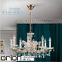 Иконка orion leuchten LU 2211/8 MT-gold Maria Theresia Chandelier, 8 lamps, 24K gold plated светильник