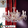 Иконка orion leuchten LU 2215/10 MT-gold/A Maria Theresia crystal chandelier, 10 lamps, 24K gold plated светильник