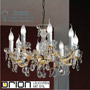 Иконка orion leuchten LU 2243/8 gold Theresa chandelier, 8 lamps, gold finish светильник