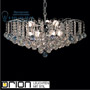 Иконка orion leuchten LU 2324/9/62 chrom/blau KRISTALL KLASSISCH chandelier, 9 lamps, chrome plated, clear+blue crystal светильник