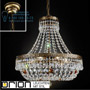 Иконка orion leuchten LU 2328/6/45 Patina Sheraton chandelier, 45cm, antique brass finish светильник