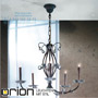 Иконка orion leuchten LU 2366/5 Antik Eremitage chandelier, 5 lamps, antique finish светильник